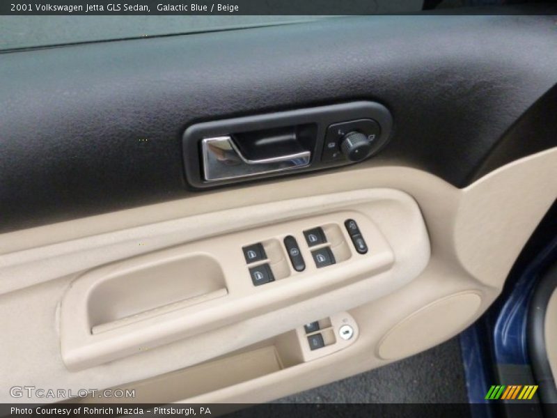 Galactic Blue / Beige 2001 Volkswagen Jetta GLS Sedan