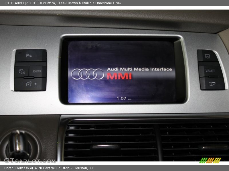 Teak Brown Metallic / Limestone Gray 2010 Audi Q7 3.0 TDI quattro