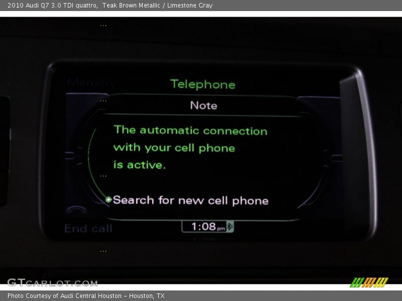 Teak Brown Metallic / Limestone Gray 2010 Audi Q7 3.0 TDI quattro