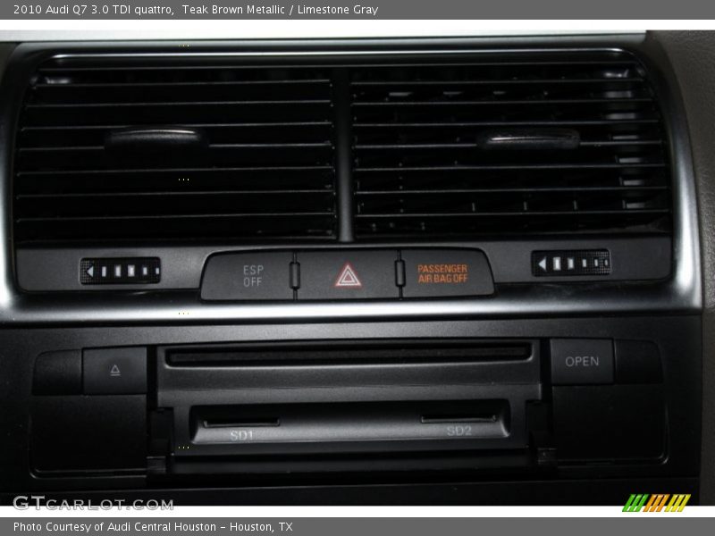 Teak Brown Metallic / Limestone Gray 2010 Audi Q7 3.0 TDI quattro