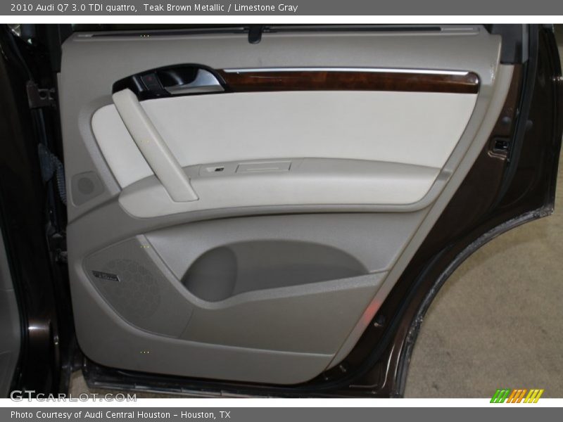 Teak Brown Metallic / Limestone Gray 2010 Audi Q7 3.0 TDI quattro