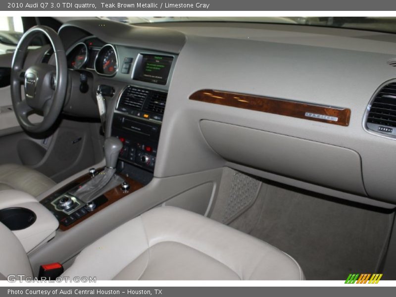 Teak Brown Metallic / Limestone Gray 2010 Audi Q7 3.0 TDI quattro