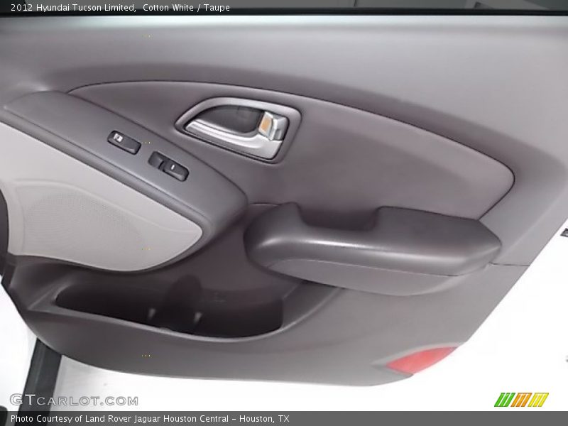 Cotton White / Taupe 2012 Hyundai Tucson Limited