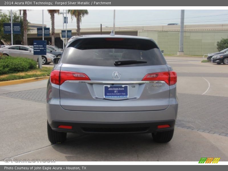 Forged Silver Metallic / Parchment 2014 Acura RDX Technology