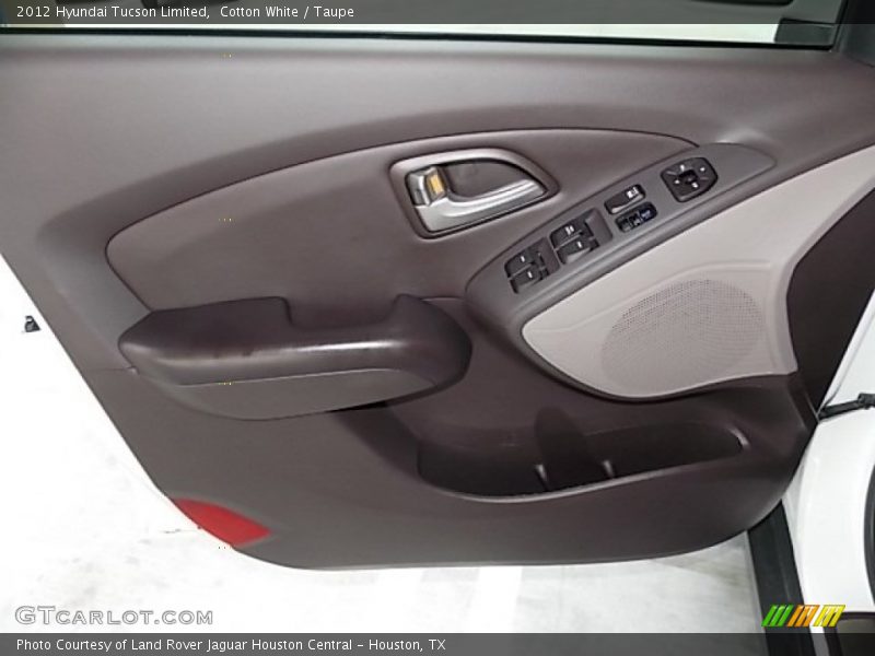 Cotton White / Taupe 2012 Hyundai Tucson Limited