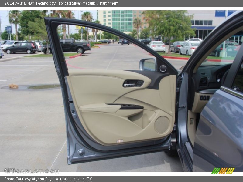 Forged Silver Metallic / Parchment 2014 Acura RDX Technology