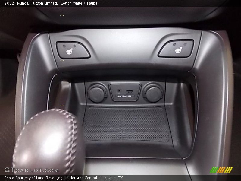 Cotton White / Taupe 2012 Hyundai Tucson Limited