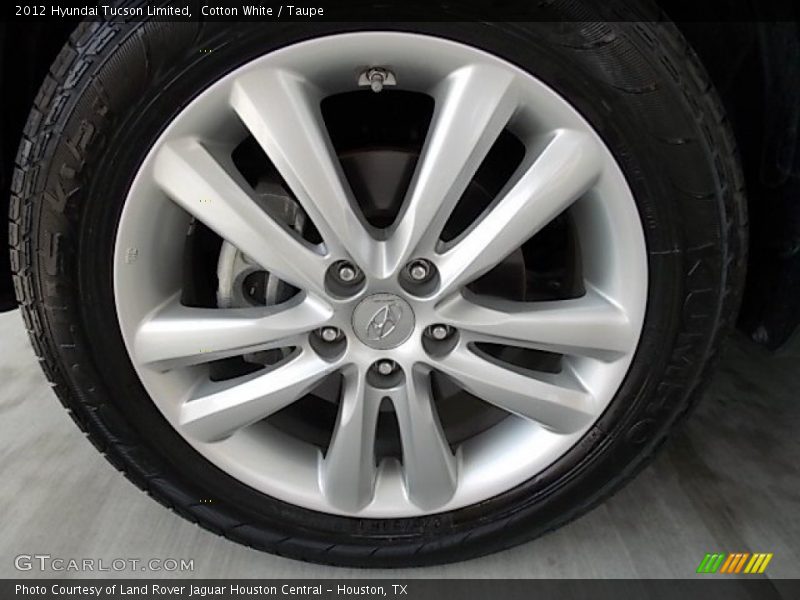 Cotton White / Taupe 2012 Hyundai Tucson Limited