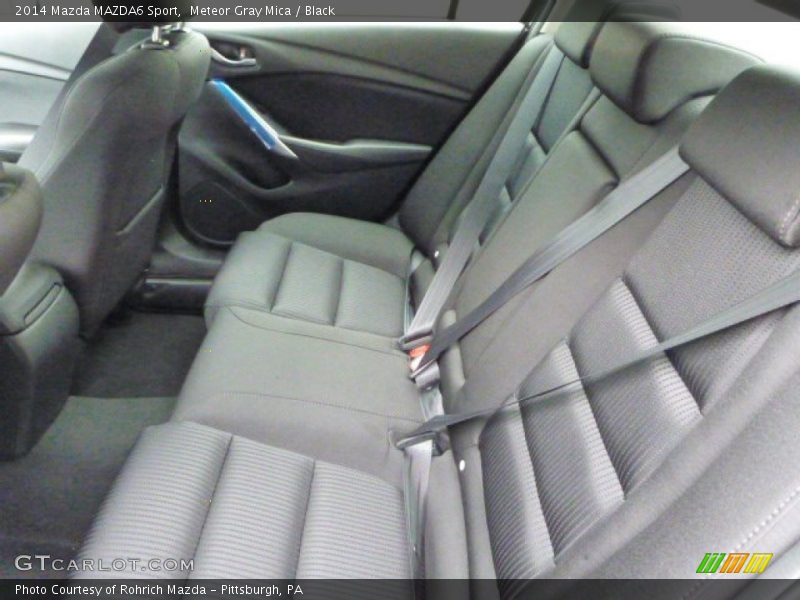 Rear Seat of 2014 MAZDA6 Sport