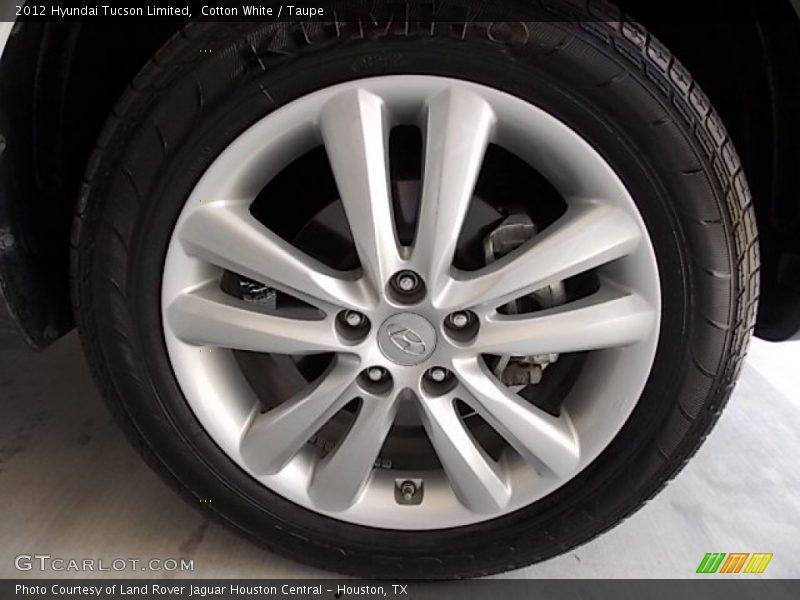 Cotton White / Taupe 2012 Hyundai Tucson Limited