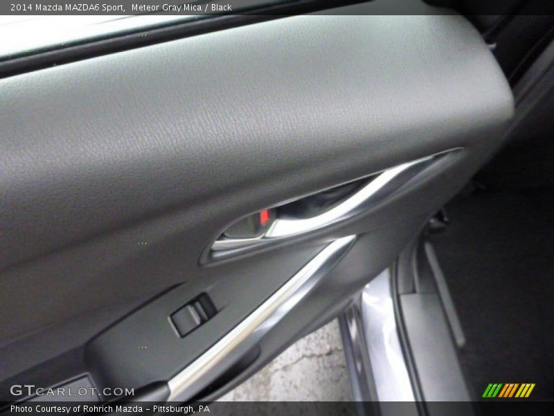 Meteor Gray Mica / Black 2014 Mazda MAZDA6 Sport
