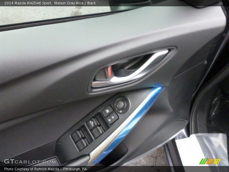 Meteor Gray Mica / Black 2014 Mazda MAZDA6 Sport
