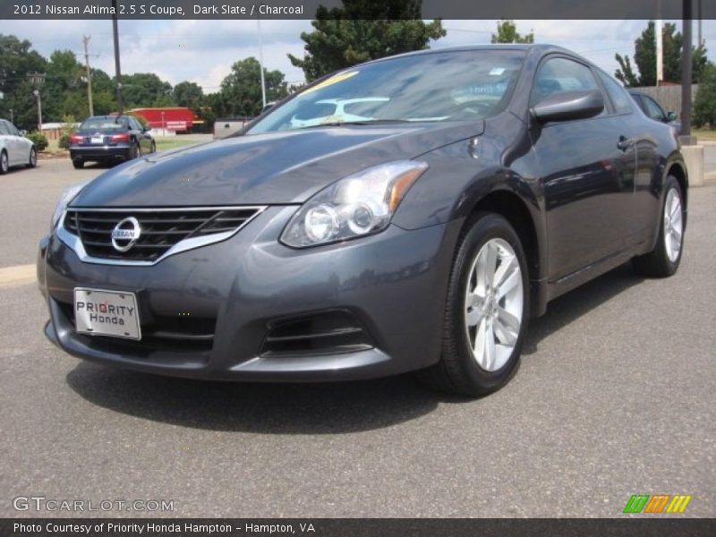 Dark Slate / Charcoal 2012 Nissan Altima 2.5 S Coupe