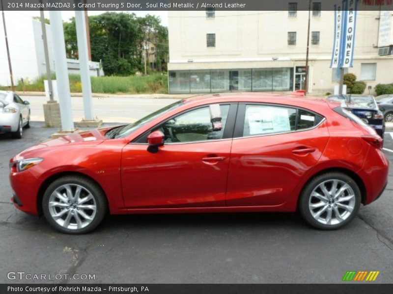  2014 MAZDA3 s Grand Touring 5 Door Soul Red Metallic