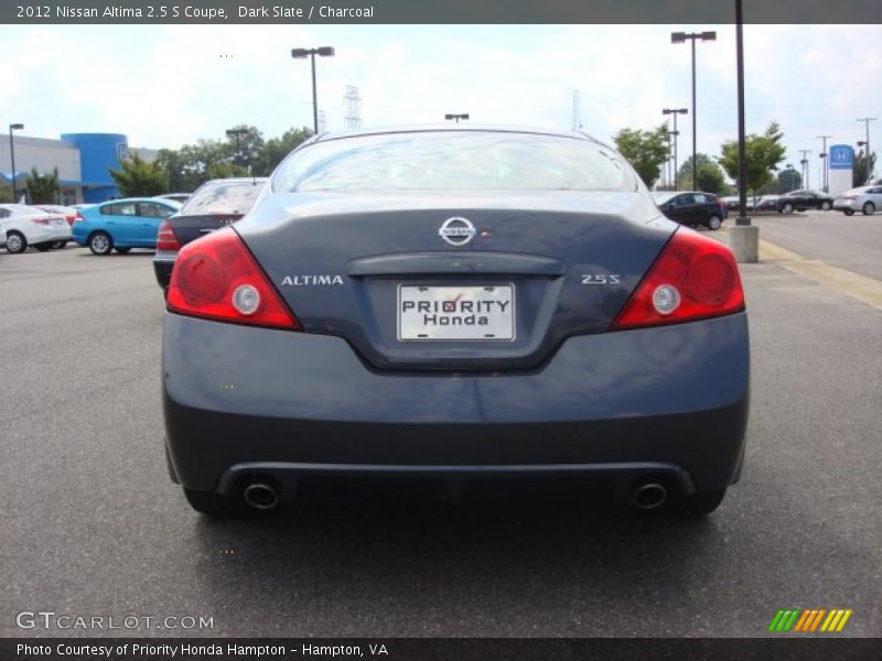 Dark Slate / Charcoal 2012 Nissan Altima 2.5 S Coupe