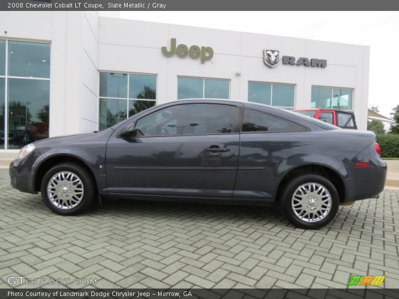 Slate Metallic / Gray 2008 Chevrolet Cobalt LT Coupe