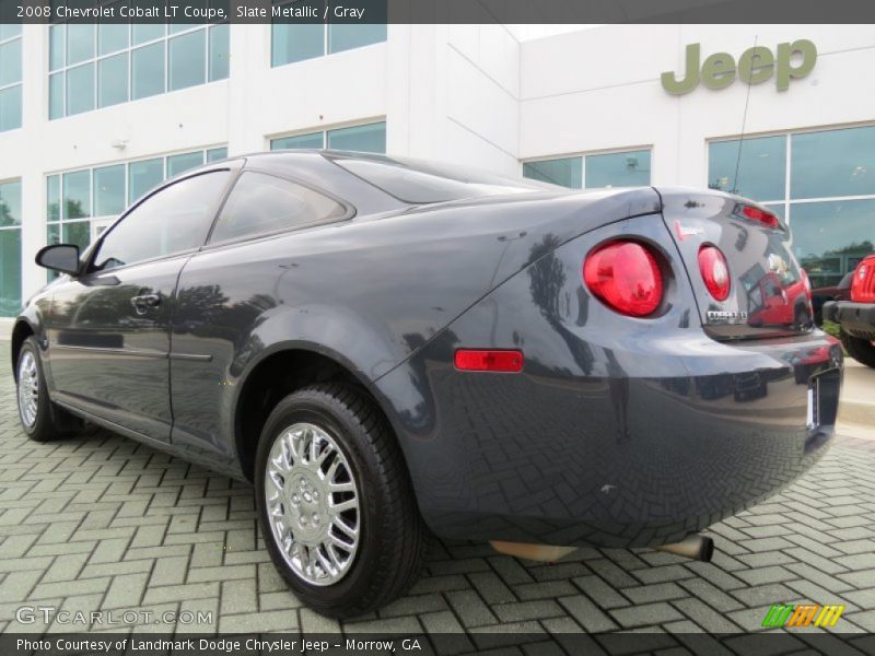 Slate Metallic / Gray 2008 Chevrolet Cobalt LT Coupe