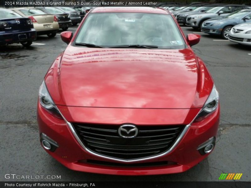  2014 MAZDA3 s Grand Touring 5 Door Soul Red Metallic