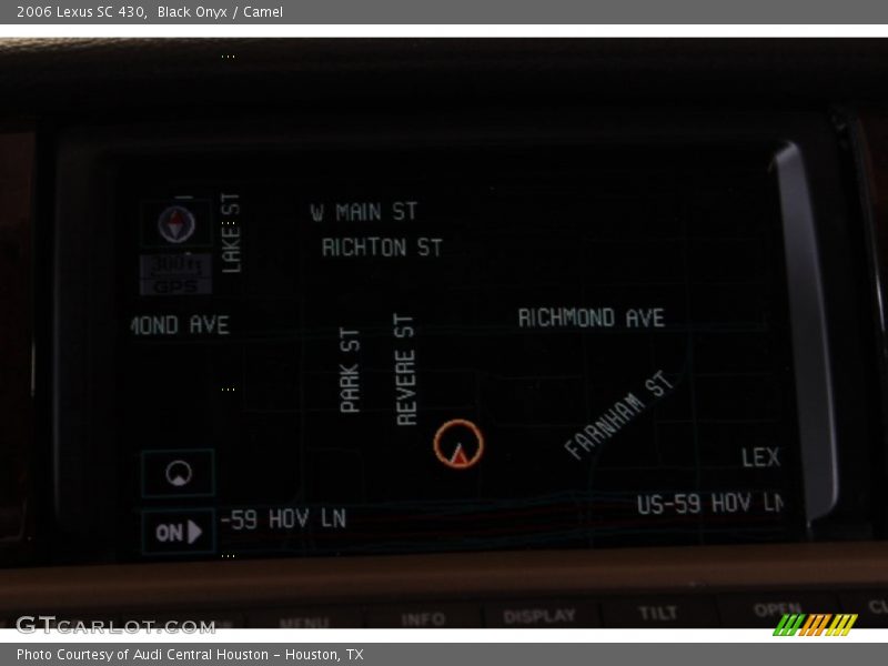 Black Onyx / Camel 2006 Lexus SC 430