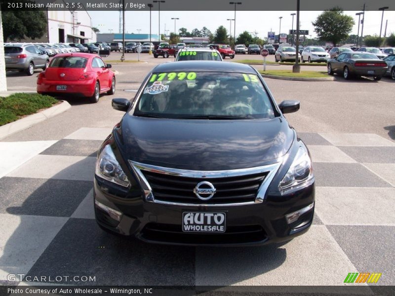 Metallic Slate / Beige 2013 Nissan Altima 2.5 S