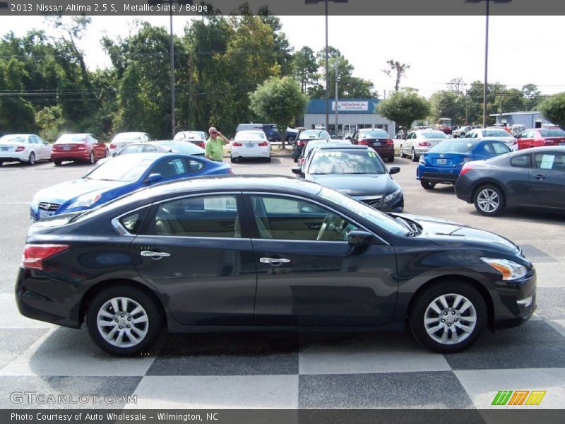 Metallic Slate / Beige 2013 Nissan Altima 2.5 S