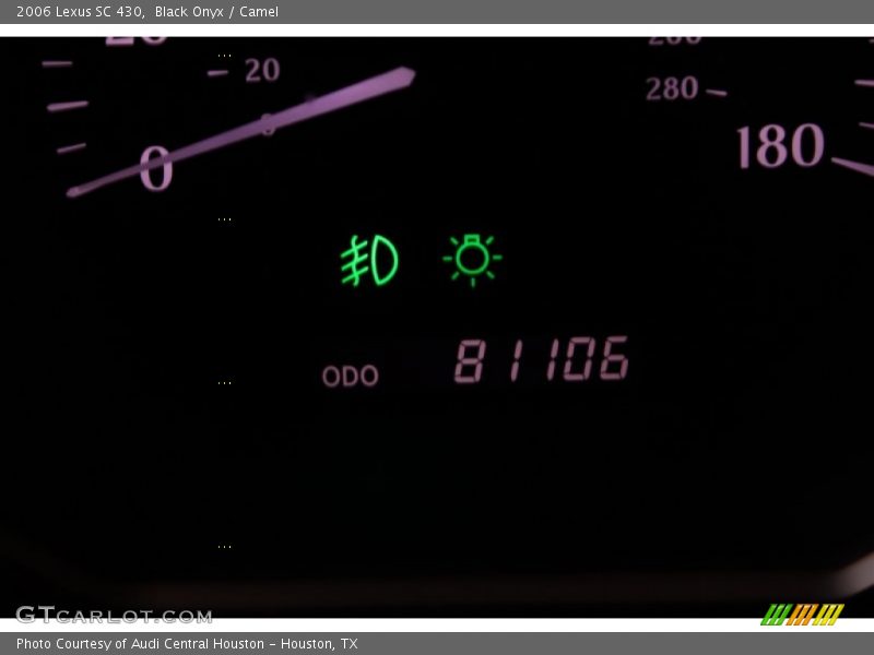 Black Onyx / Camel 2006 Lexus SC 430