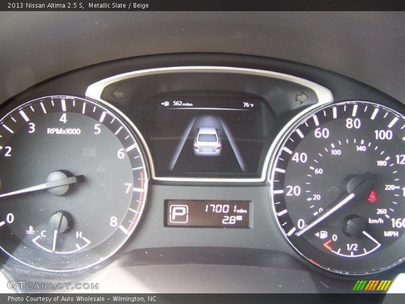 Metallic Slate / Beige 2013 Nissan Altima 2.5 S