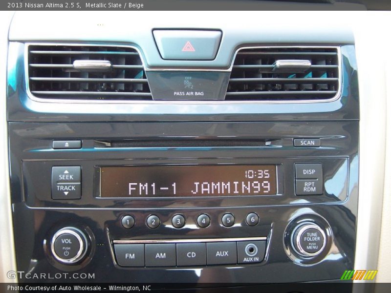 Metallic Slate / Beige 2013 Nissan Altima 2.5 S