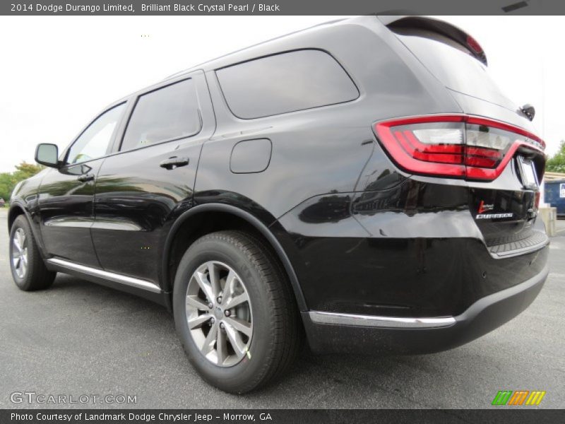 Brilliant Black Crystal Pearl / Black 2014 Dodge Durango Limited