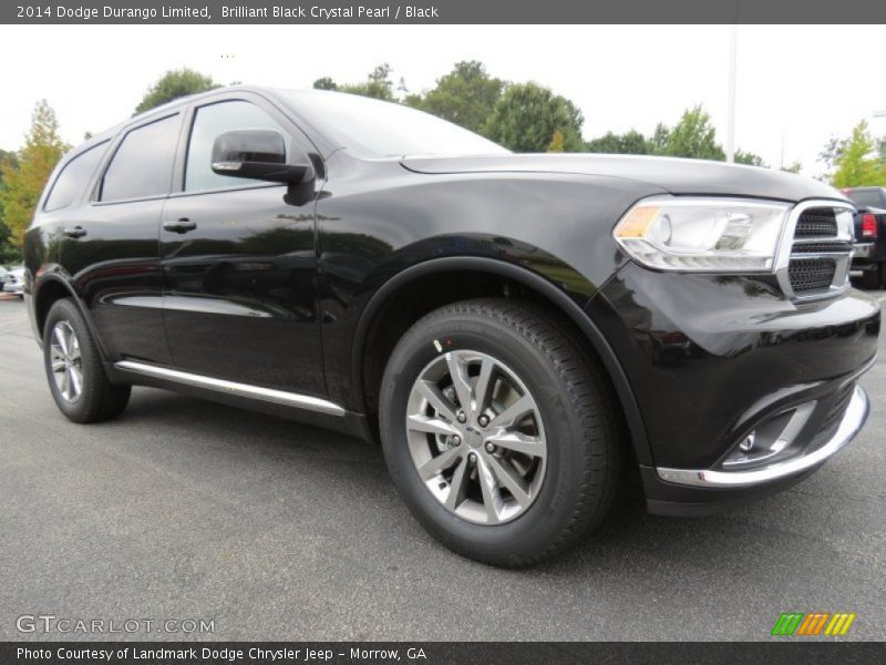 Front 3/4 View of 2014 Durango Limited