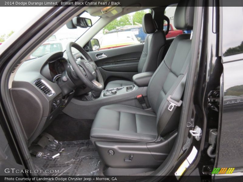 Front Seat of 2014 Durango Limited