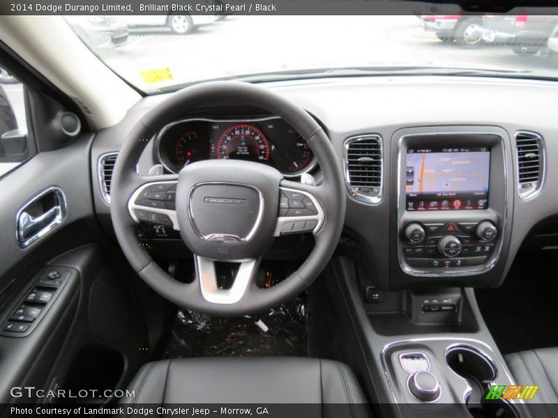 Dashboard of 2014 Durango Limited