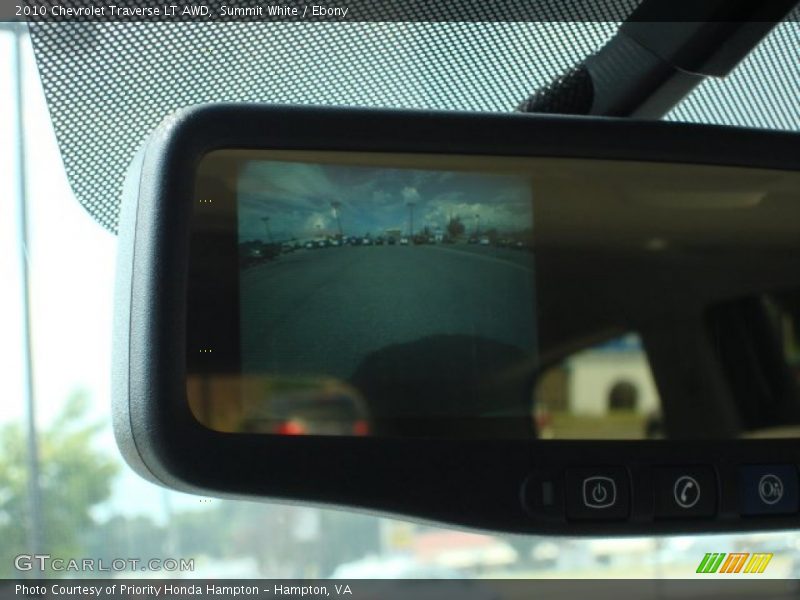 Summit White / Ebony 2010 Chevrolet Traverse LT AWD