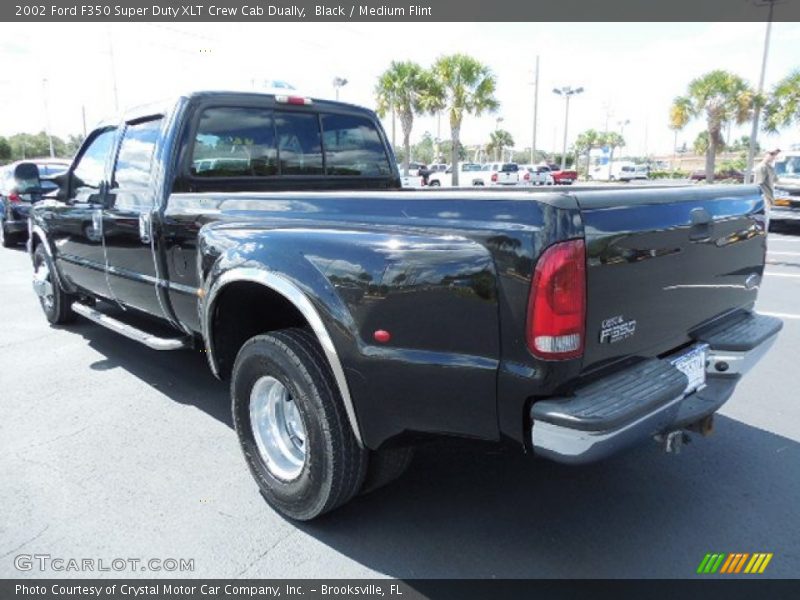 Black / Medium Flint 2002 Ford F350 Super Duty XLT Crew Cab Dually