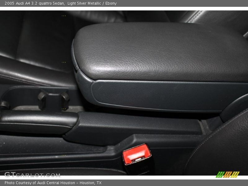 Light Silver Metallic / Ebony 2005 Audi A4 3.2 quattro Sedan