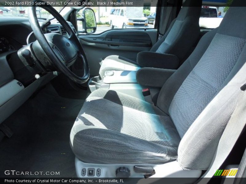 Black / Medium Flint 2002 Ford F350 Super Duty XLT Crew Cab Dually