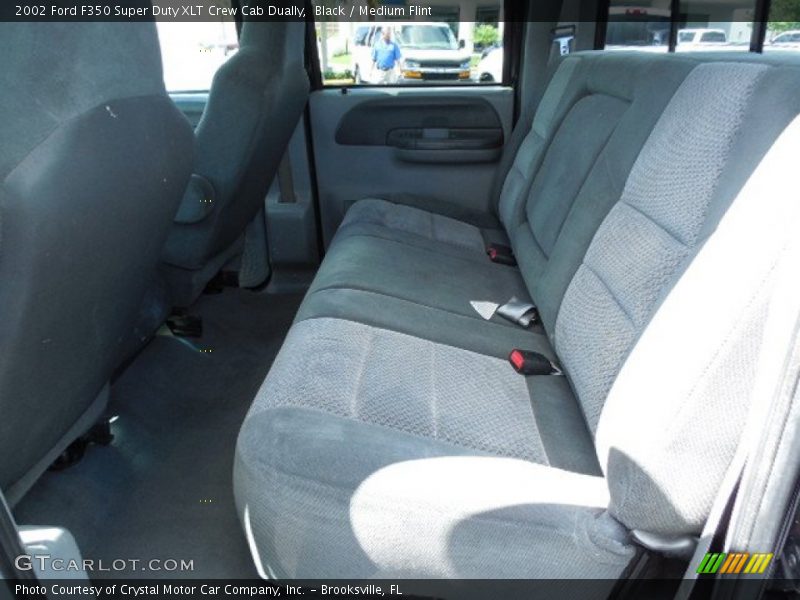 Black / Medium Flint 2002 Ford F350 Super Duty XLT Crew Cab Dually