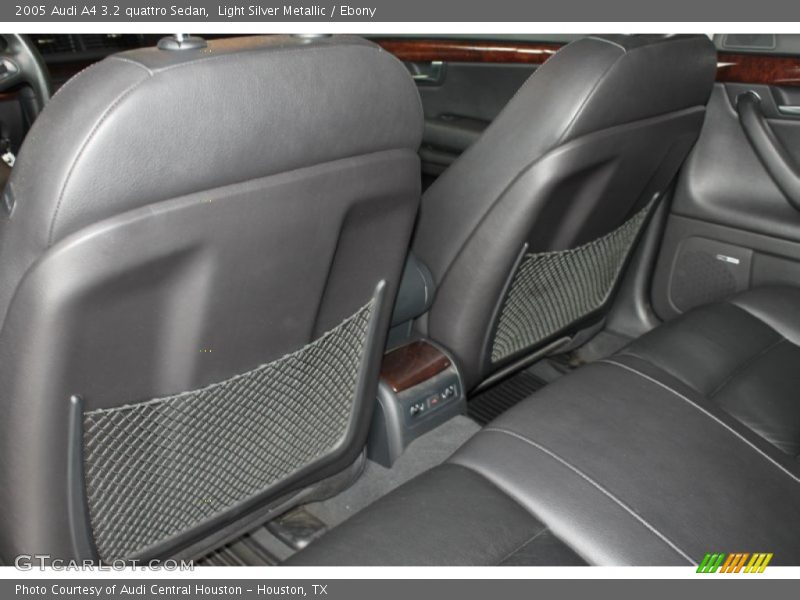 Light Silver Metallic / Ebony 2005 Audi A4 3.2 quattro Sedan
