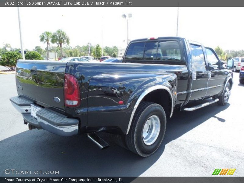 Black / Medium Flint 2002 Ford F350 Super Duty XLT Crew Cab Dually