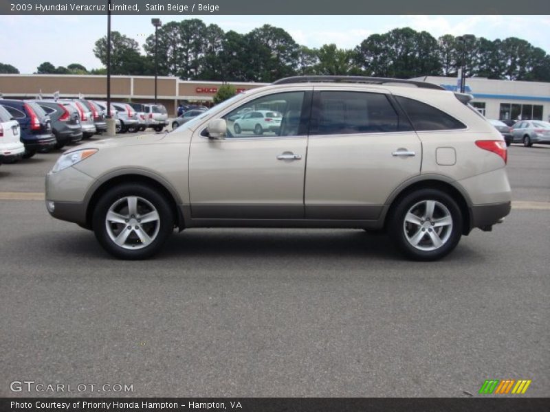  2009 Veracruz Limited Satin Beige