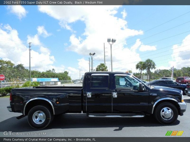 Black / Medium Flint 2002 Ford F350 Super Duty XLT Crew Cab Dually