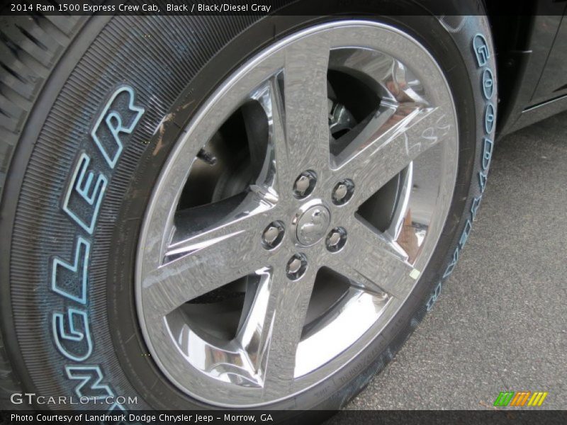 Black / Black/Diesel Gray 2014 Ram 1500 Express Crew Cab