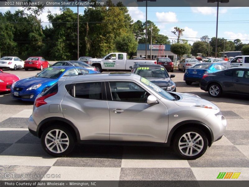 Chrome Silver / Gray/Silver Trim 2012 Nissan Juke SV