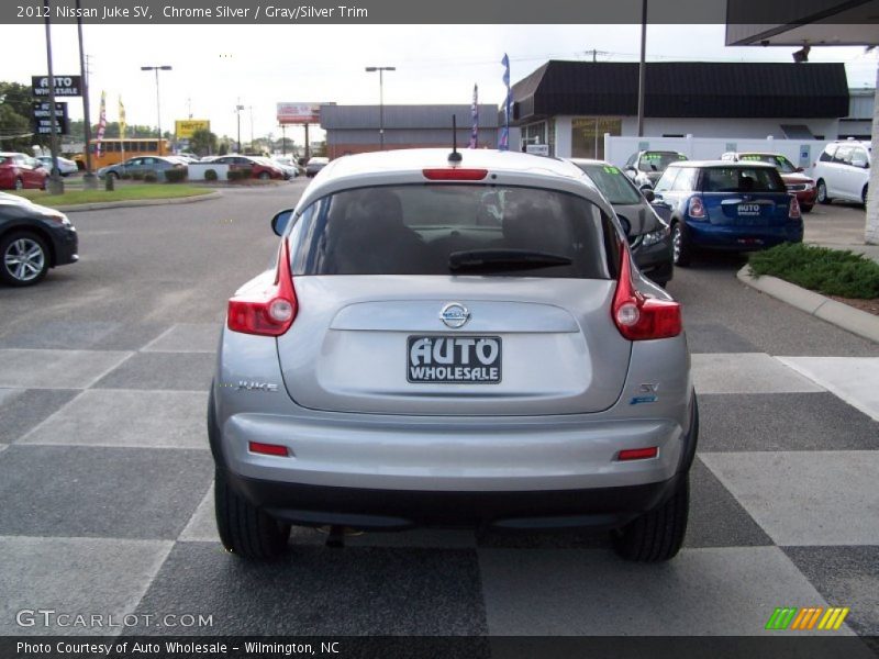 Chrome Silver / Gray/Silver Trim 2012 Nissan Juke SV