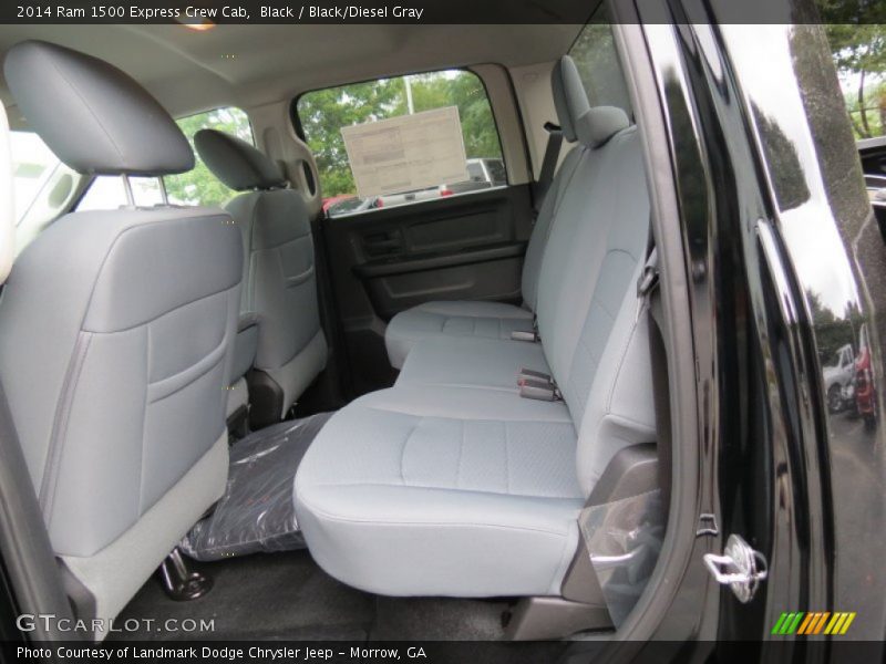 Black / Black/Diesel Gray 2014 Ram 1500 Express Crew Cab