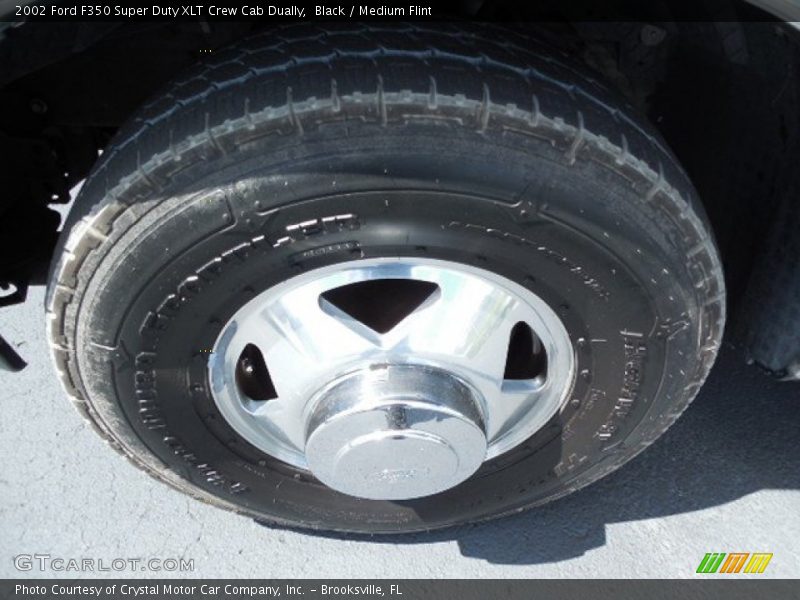 Black / Medium Flint 2002 Ford F350 Super Duty XLT Crew Cab Dually