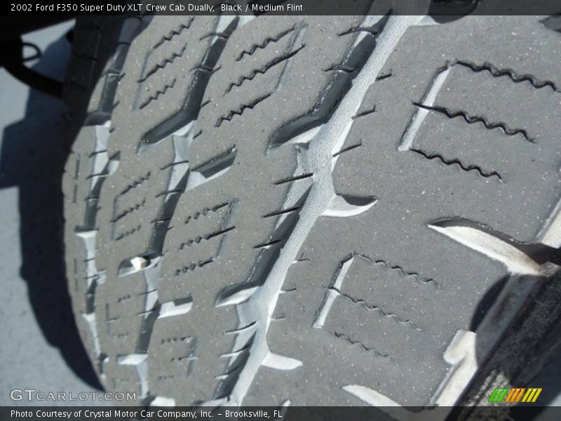 Black / Medium Flint 2002 Ford F350 Super Duty XLT Crew Cab Dually