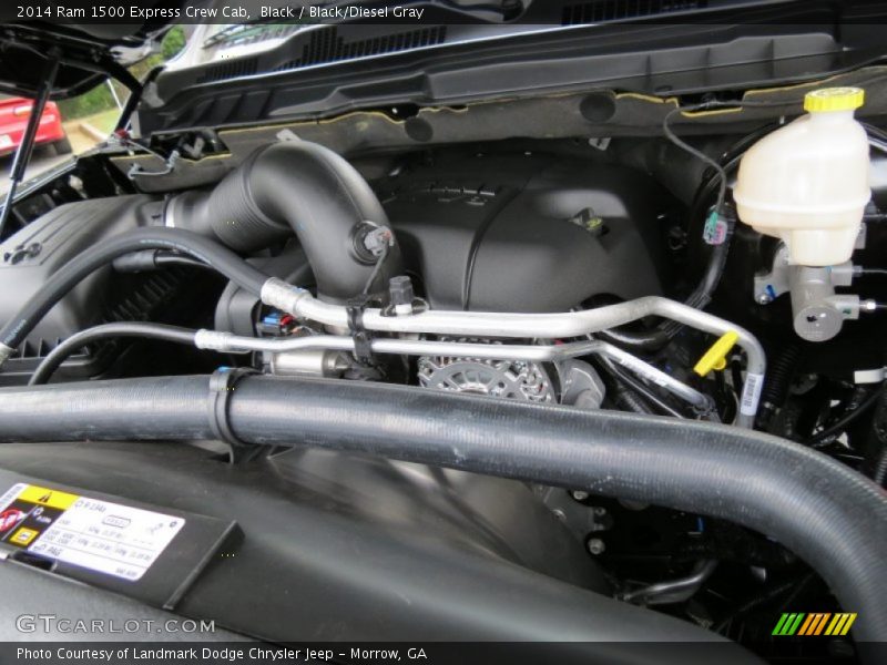 Black / Black/Diesel Gray 2014 Ram 1500 Express Crew Cab