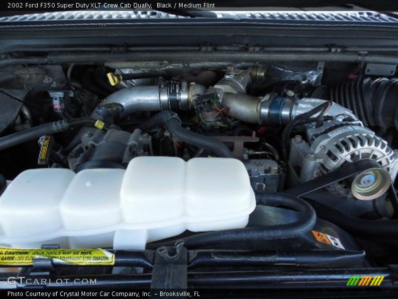 Black / Medium Flint 2002 Ford F350 Super Duty XLT Crew Cab Dually