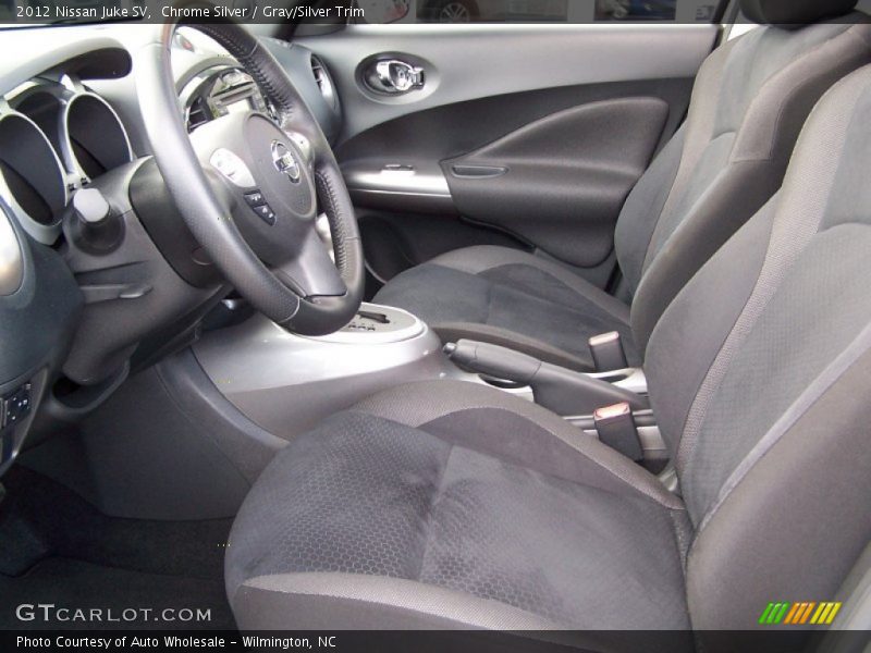 Chrome Silver / Gray/Silver Trim 2012 Nissan Juke SV